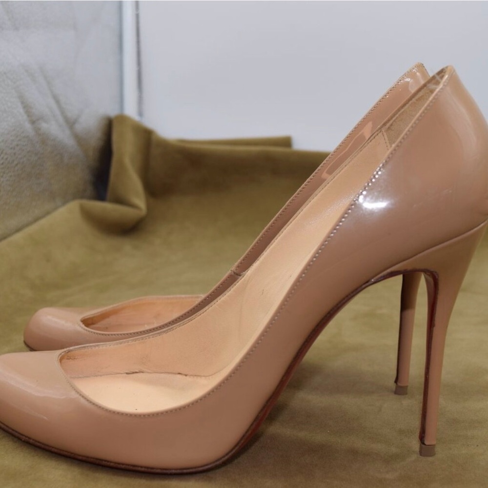 Christian Louboutin Maudissima Nude Pumps Size 40 - Picture 7 of 12